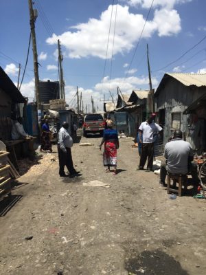 Viwandani community street scene