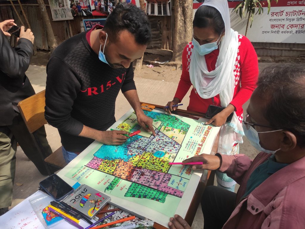 Group mapping in Bangladesh