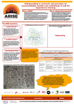 ARISE safeguarding poster