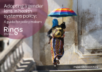 Adopting a gender lens in health systems research