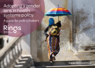 Adopting a gender lens in health systems research