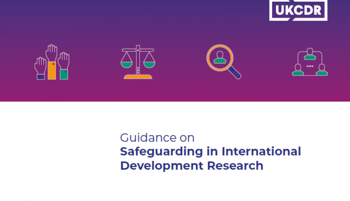 Guidance on safeguarding in international development research