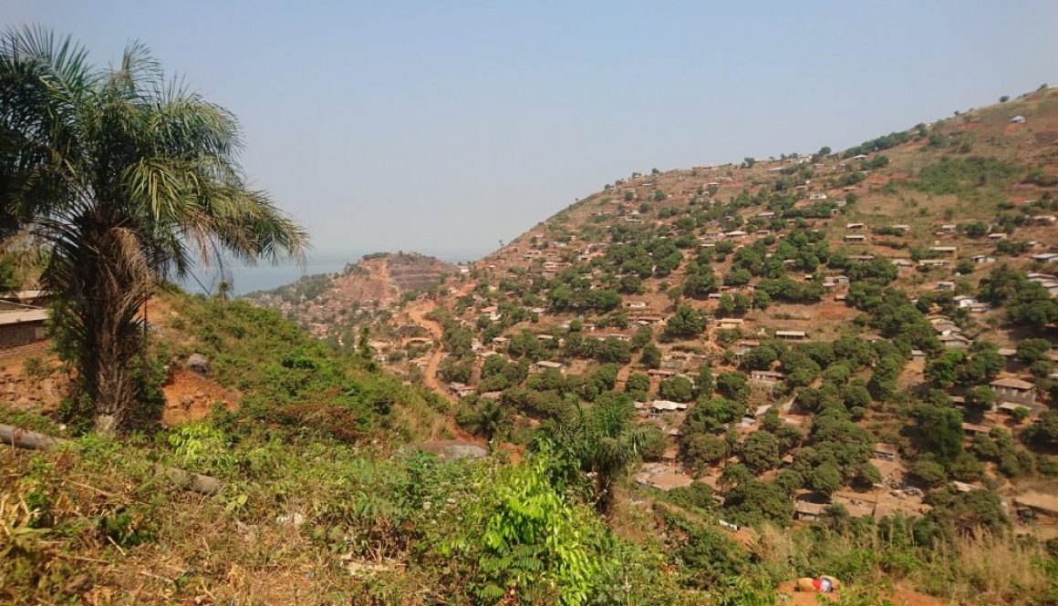 The experience of living a pandemic a view of Freetown from the hills