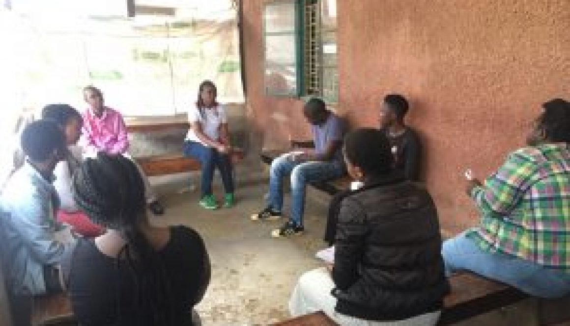 Staff sensitisation meeting in Kenya