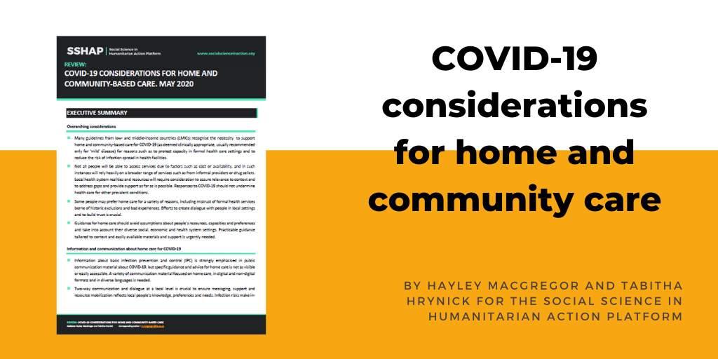 Home and community care card
