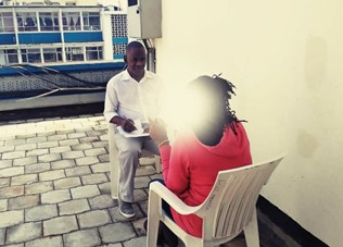 Counselling a client affected by violence