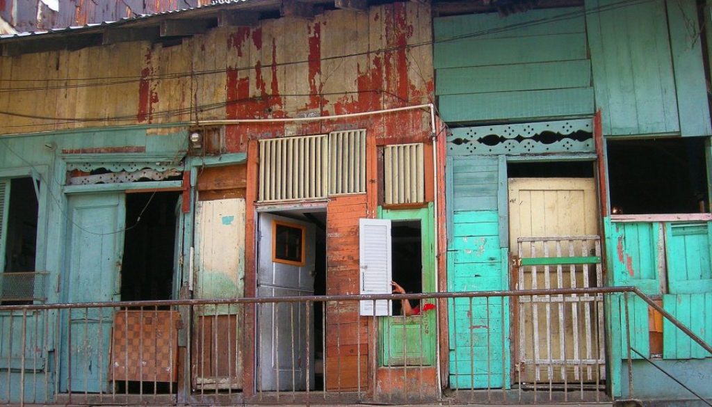 A slum scene for World Habitat Day