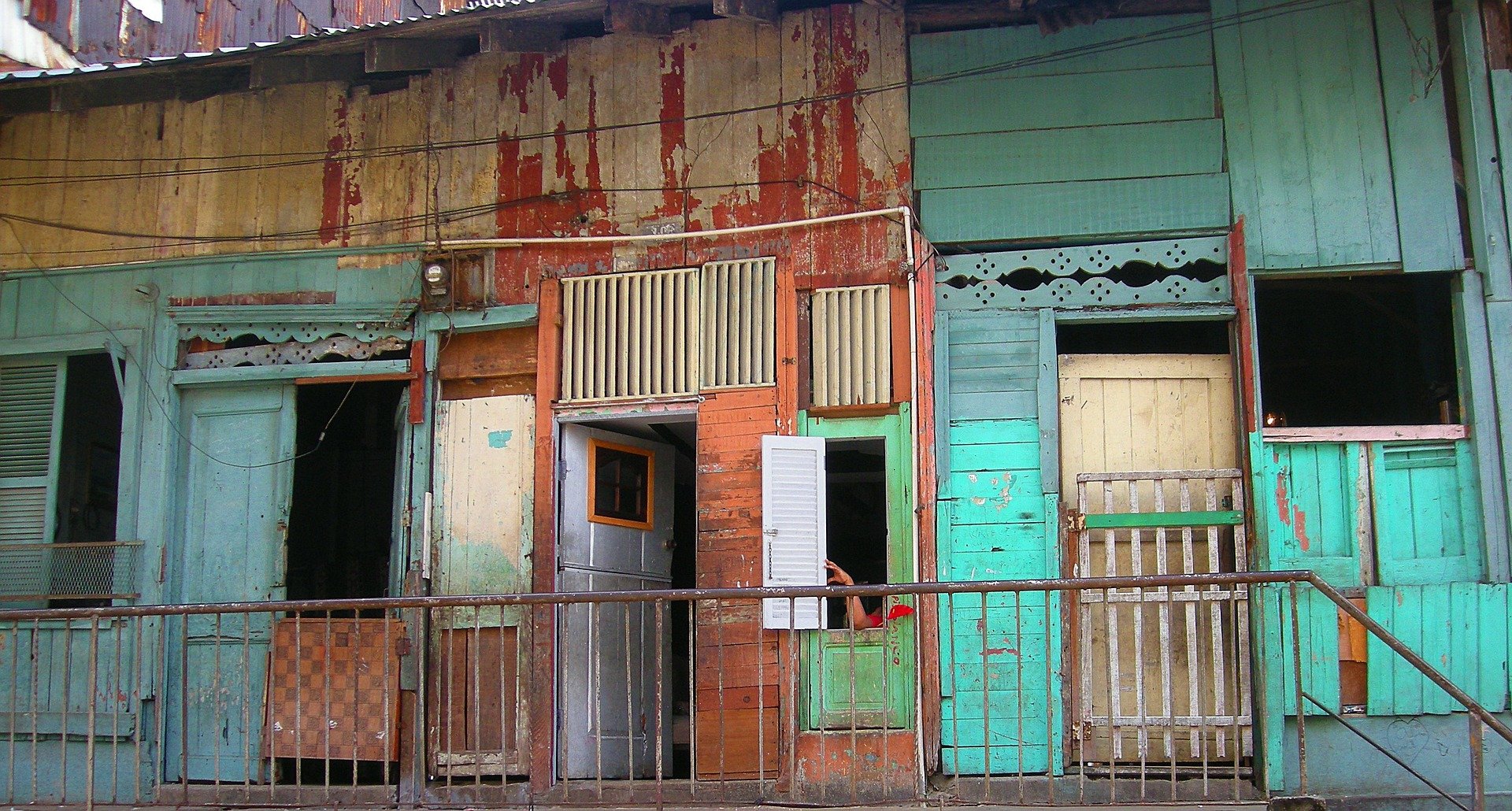A slum scene for World Habitat Day