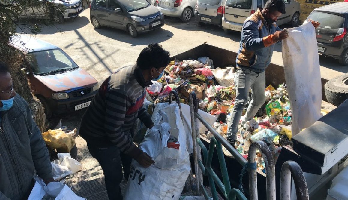 Garbage collection in Shimla