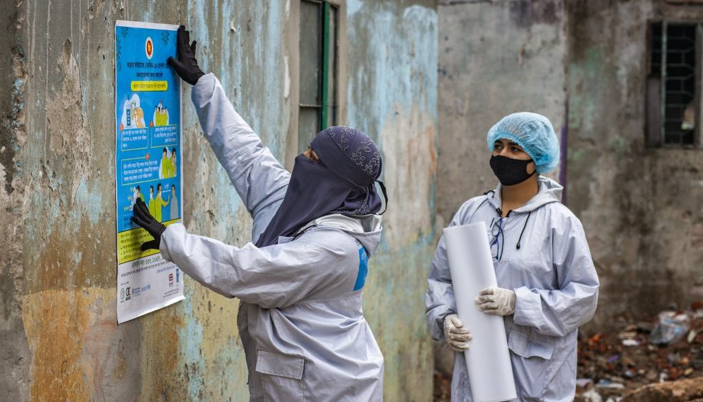 Pandemic response in Dhaka Bangladesh