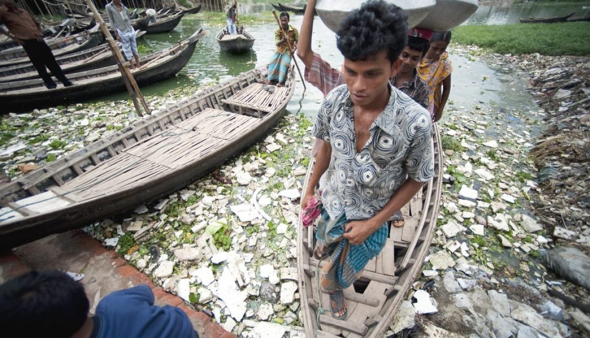 contaminated water in bangladesh slum is health hazard