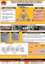 Social accountability for water, sanitation and hygiene in childcare centers within Nairobi's informal settlements