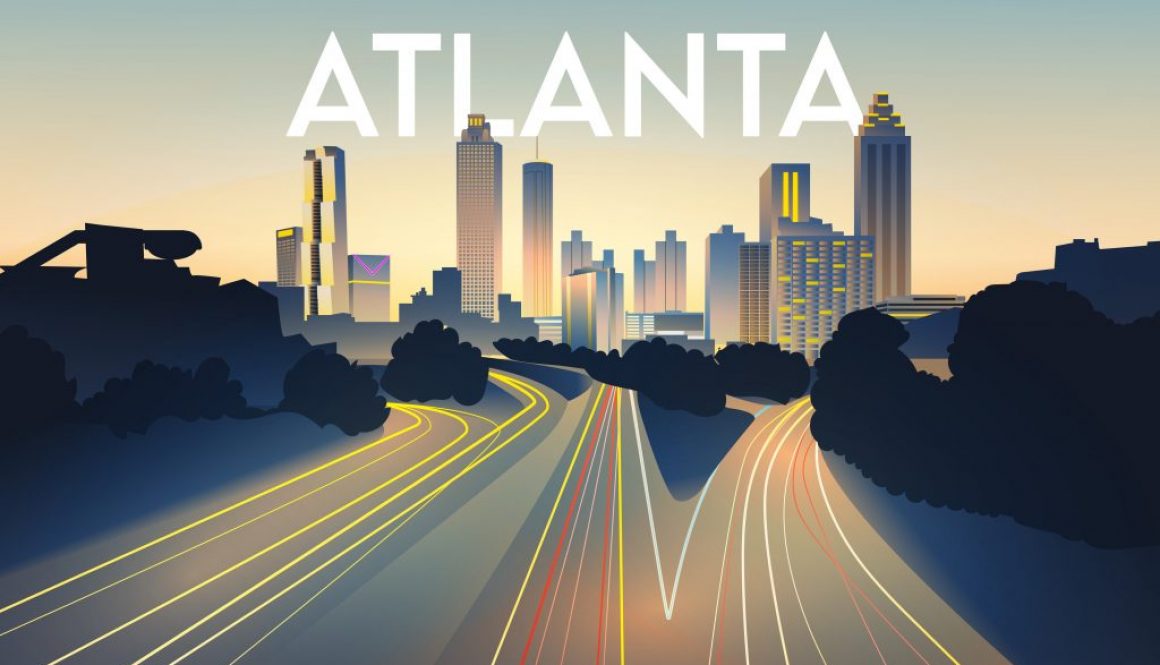 Atlanta Skyline Illustration