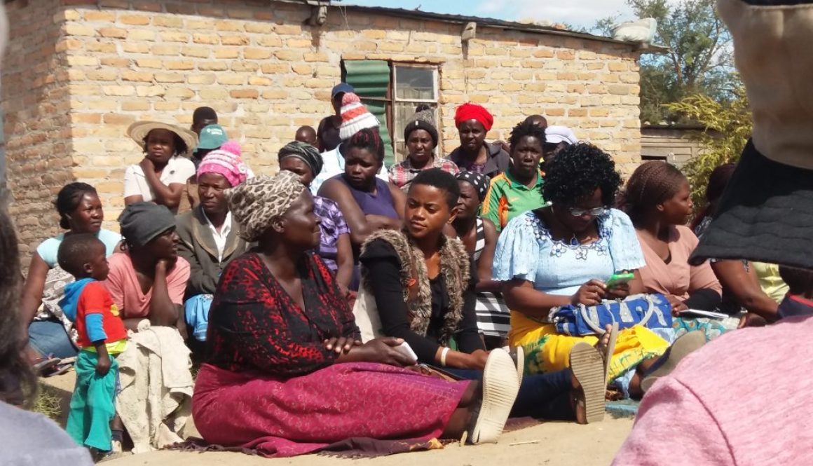 Community groups in Harare, Zimbabwe